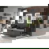 Mexen Neptun bathroom radiator 1200 x 500 mm, 456 W, anthracite - W101-1200-500-00-66