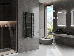 Mexen Akan bathroom radiator 1080 x 500 mm, 784 W, black - W121-1080-500-00-70
