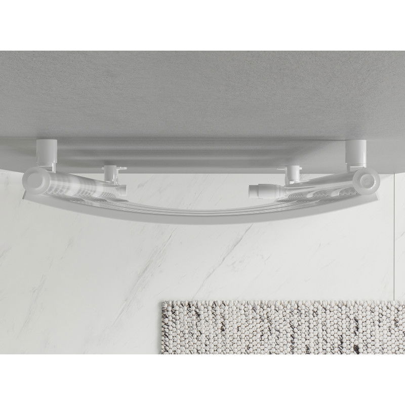 Mexen Bachus bathroom radiator 1200 x 500 mm, 619 W, white - W109-1200-500-00-20