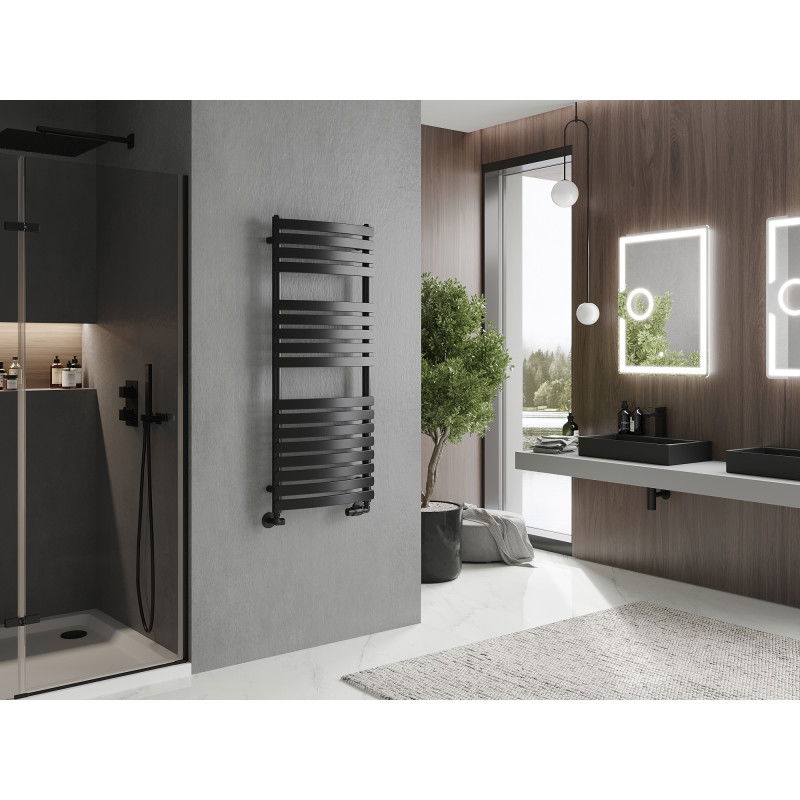 Mexen Bachus bathroom radiator 1200 x 500 mm, 619 W, black - W109-1200-500-00-70