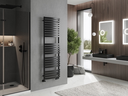 Mexen Bachus bathroom radiator 1600 x 500 mm, 787 W, black - W109-1600-500-00-70