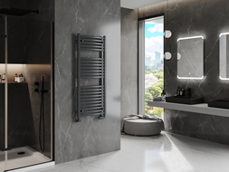 Mexen Helios bathroom radiator 1200 x 500 mm, 567 W, anthracite - W103-1200-500-00-66