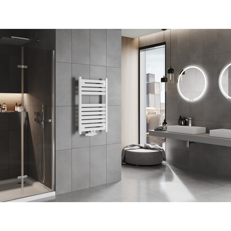 Mexen Uran 800 x 500 mm bathroom radiator, 364 W, white - W105-0800-500-00-20