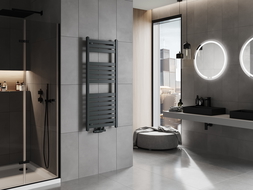 Mexen Uran bathroom radiator 1200 x 500 mm, 534 W, anthracite - W105-1200-500-00-66