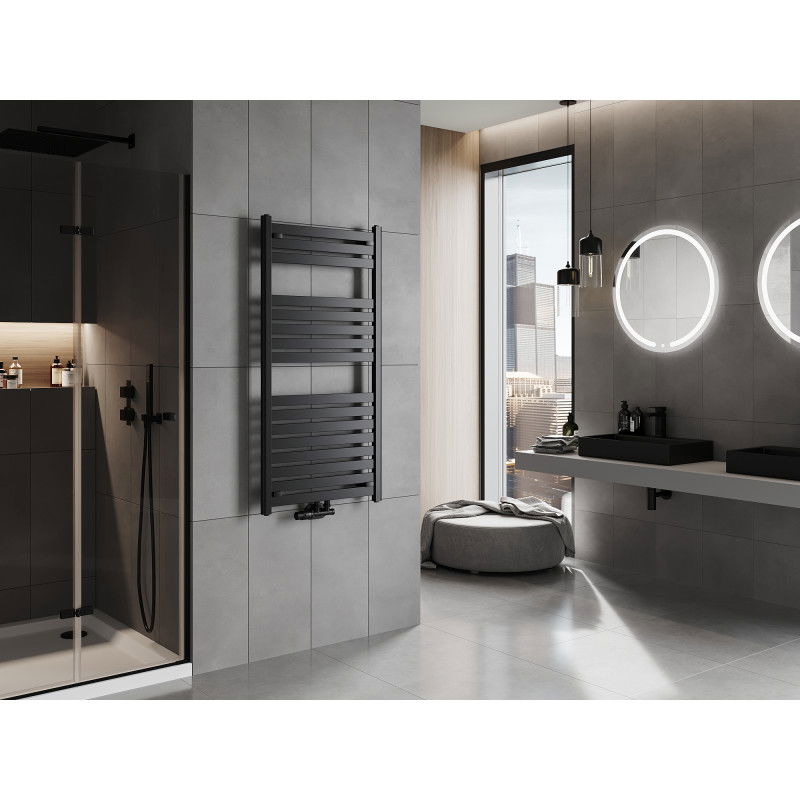 Mexen Uran bathroom radiator 1200 x 600 mm, 623 W, black - W105-1200-600-00-70