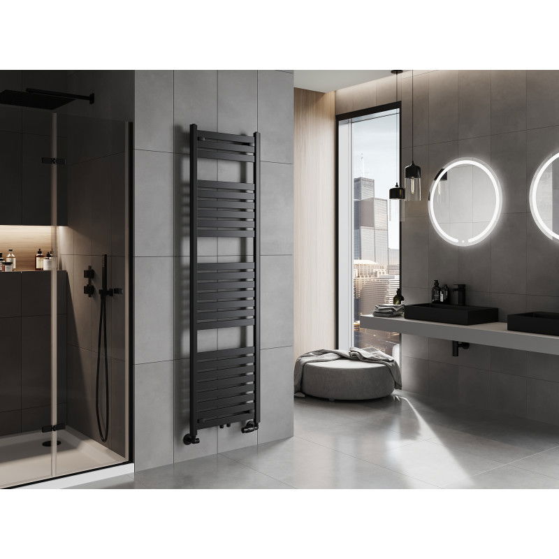 Mexen Uran bathroom radiator 1800 x 500 mm, 801 W, black - W105-1800-500-00-70