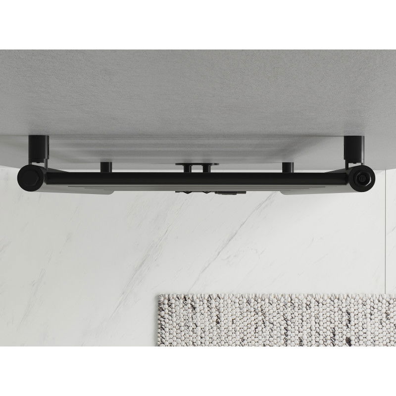 Mexen Yodo bathroom radiator 1200 x 500 mm, 382 W, black - W113-1200-500-00-70
