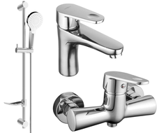 Mexen Kama DF05 shower set, Chrome - 72504DF05-00