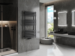 Mexen Jowisz bathroom radiator 1200 x 600 mm, 594 W, black - W107-1200-600-00-70