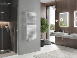 Mexen Sol bathroom radiator 1200 x 500 mm, 569 W, white - W125-1200-500-00-20