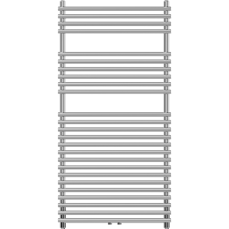 Mexen Sol bathroom radiator 1200 x 600 mm, 520 W, chrome - W125-1200-600-00-01