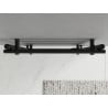 Mexen Sol towel radiator 1200 x 600 mm, 658 W, black - W125-1200-600-00-70