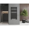 Mexen Sol towel radiator 1200 x 600 mm, 658 W, black - W125-1200-600-00-70