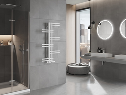 Mexen Jari decorative bathroom radiator 1005 x 550 mm, 339 W, white - W115-1005-550-00-20