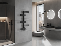 Mexen Jari bathroom radiator 1005 x 550 mm, 339 W, black - W115-1005-550-00-70