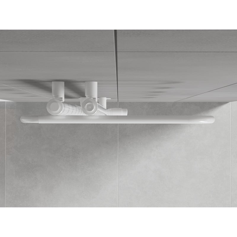 Mexen Kiso decorative bathroom radiator 1250 x 500 mm, 256 W, white - W114-1250-500-00-20