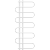 Mexen Kiso decorative bathroom radiator 1250 x 500 mm, 256 W, white - W114-1250-500-00-20