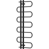 Mexen Kiso bathroom radiator 1250 x 500 mm, 256 W, black - W114-1250-500-00-70