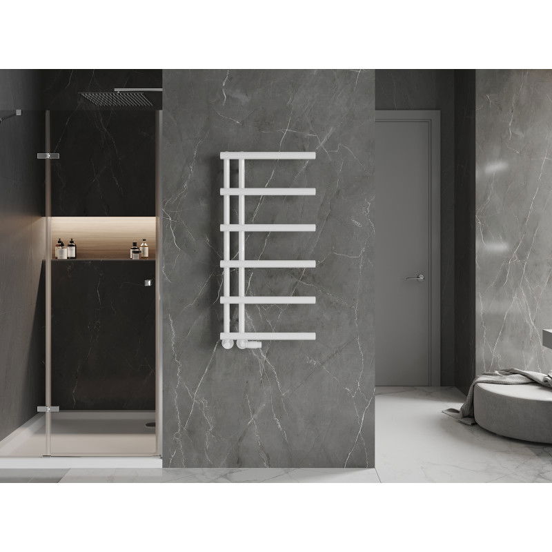 Mexen Jukon decorative bathroom radiator 988 x 500 mm, 461 W, white - W116-0988-500-00-20