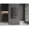Mexen Jukon decorative bathroom radiator 988 x 500 mm, 461 W, black - W116-0988-500-00-70