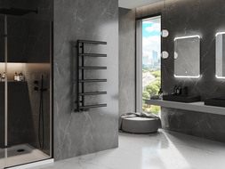 Mexen Jukon bathroom radiator 988 x 500 mm, 461 W, black - W116-0988-500-00-70