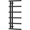 Mexen Jukon decorative bathroom radiator 988 x 500 mm, 461 W, black - W116-0988-500-00-70