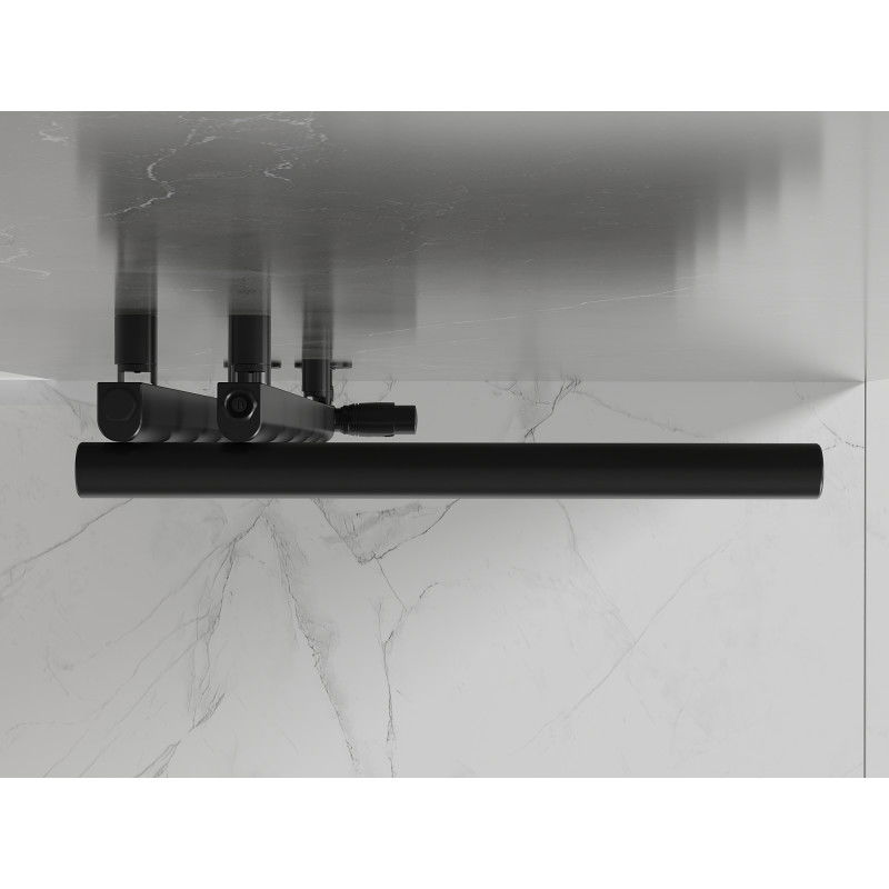 Mexen Jukon decorative bathroom radiator 988 x 500 mm, 461 W, black - W116-0988-500-00-70