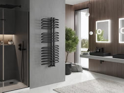 Mexen Ops bathroom radiator 1300 x 550 mm, 694 W, black - W122-1300-550-00-70