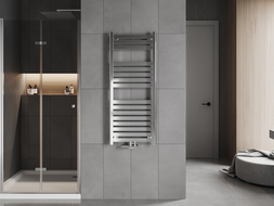 Mexen Uran bathroom radiator 1200 x 500 mm, 422 W, chrome - W105-1200-500-00-01