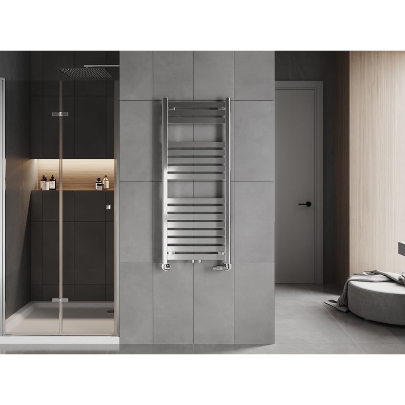 Mexen Uran bathroom radiator 1200 x 500 mm, 422 W, chrome - W105-1200-500-00-01