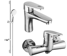 Mexen Kama DS05 shower set, Chrome - 72504DS05-00