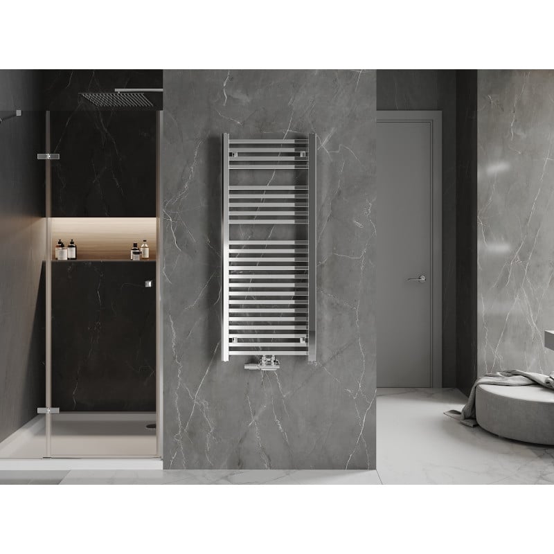 Mexen Pluton bathroom radiator 1200 x 500 mm, 493 W, chrome - W106-1200-500-00-01