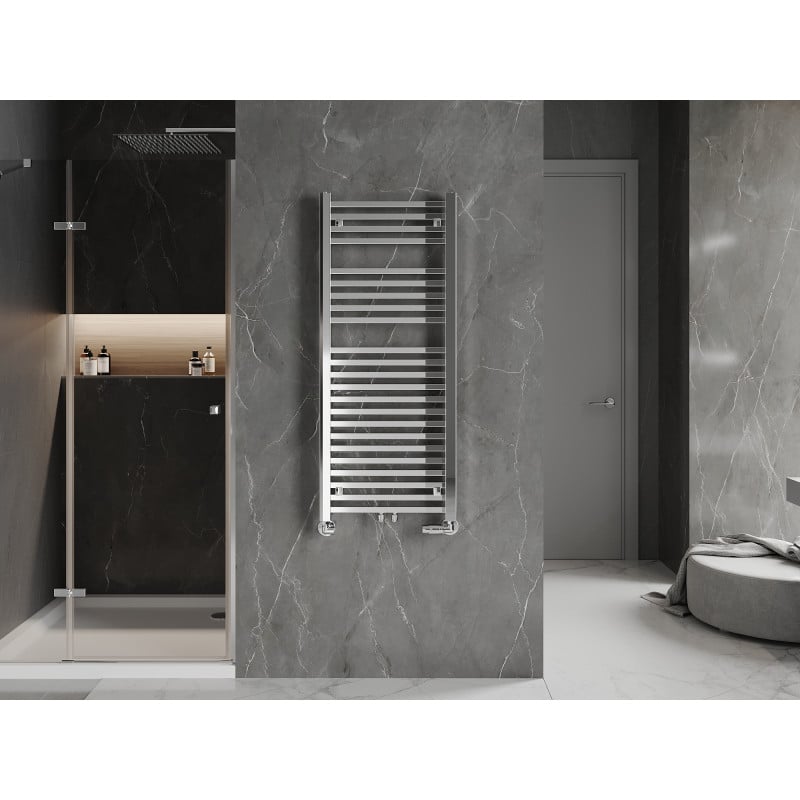 Mexen Pluton bathroom radiator 1200 x 500 mm, 493 W, chrome - W106-1200-500-00-01