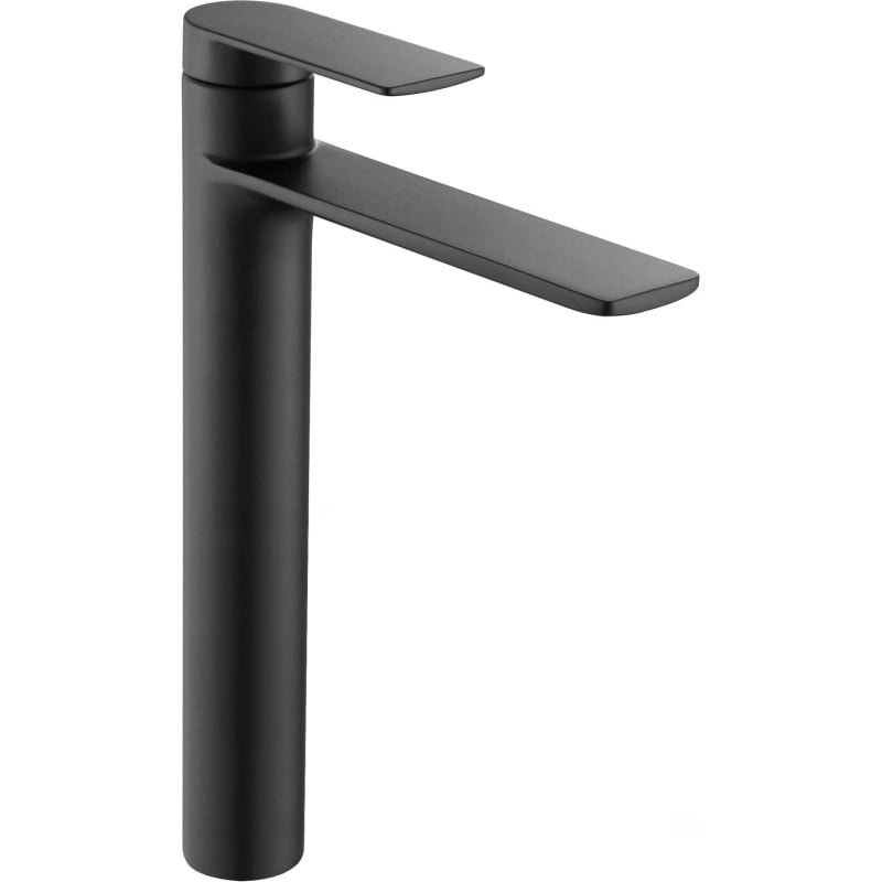 Mexen Zero high basin tap, black - 71110-70