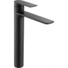 Mexen Zero high black sink faucet - 71110-70