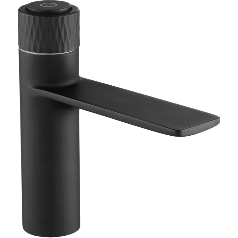 Mexen Zero+ washbasin faucet, black - 71600-70