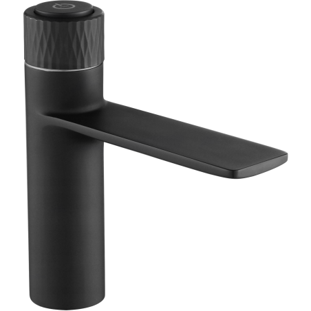 Mexen Zero+ washbasin mixer tap, Black - 71600-70