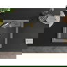 Mexen Vito 1-compartment granite sink with a kitchen mixer tap Aster, Grey - 6503-71-73450-57-B