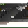 Mexen Vito 1-compartment granite sink with a kitchen mixer tap Aster, Black/Silver metallic- 6503-73-73450-07-B
