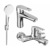 Mexen Kama R05 bath set, chrome - 72503R05-00