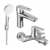 Mexen Kama R05 bathtub set, Chrome - 72503R05-00