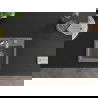 Mexen Milo 1-compartment granite sink with a kitchen mixer tap Aster, Grey - 6505-71-73450-07