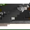 Mexen Milo 1-compartment granite sink with a kitchen mixer tap Aster, Black/Silver metallic - 6505-73-73450-07