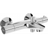 Mexen Nox thermostatic bathtub faucet, chrome - 77350-00
