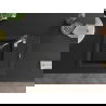 Mexen Enzo 1-compartment granite sink with a drip tray and kitchen mixer tap Aster, Black/Silver metallic - 6506-73-73450-07-B
