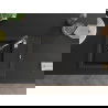 Mexen Enzo 1-compartment granite sink with a drip tray and kitchen mixer tap Aster, Black/Gold metallic - 6506-75-73450-07-B