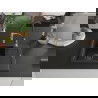 Mexen Enzo 1-compartment granite sink with a drip tray and kitchen mixer tap Aster, Black/Gold metallic - 6506-75-73450-57-B