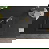 Mexen Enzo 1-compartment granite sink with a drip tray and kitchen mixer tap Aster, Black - 6506-77-73450-57-B