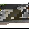 Mexen Gaspar granite sink 1.5-bowl with drainer and Aster kitchen tap, beige - 6507-69-73450-07-B