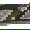 Mexen Gaspar 1.5-compartment granite sink with a drip tray and kitchen mixer tap Aster, Beige - 6507-69-73450-57-G
